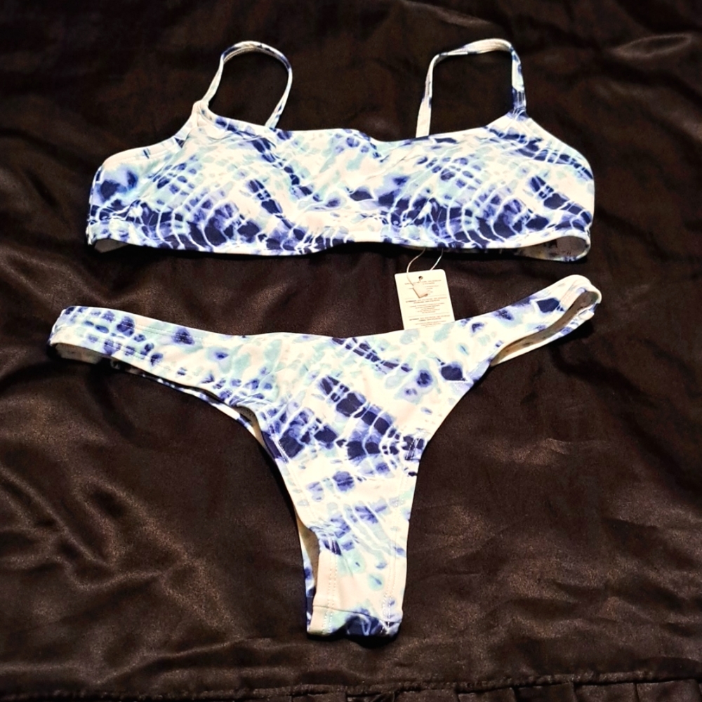 Two Piece Tye Dye Bikini